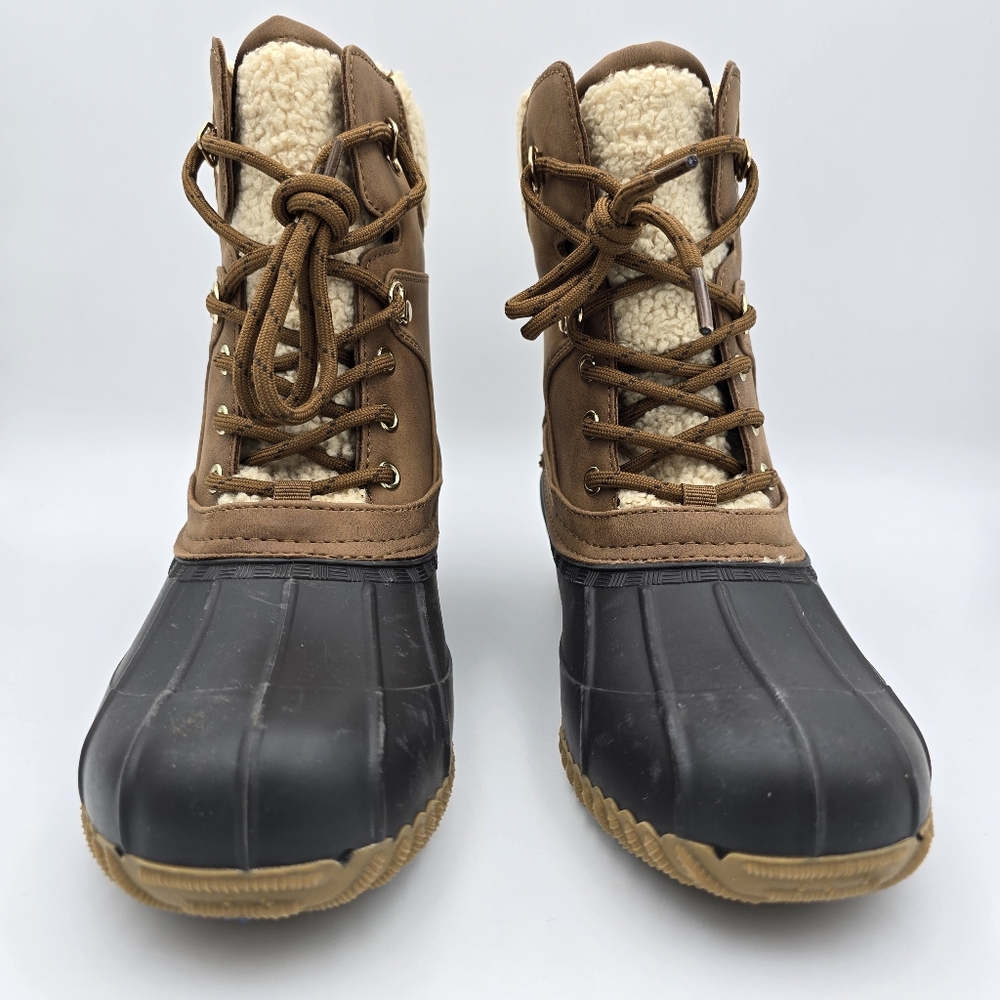 NWOT Tommy Hilfiger Rainah Faux Fur Lined Water-Resistant Boots, Women's 9M - Picture 4 of 16